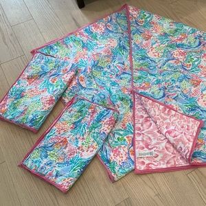 Lilly Pulitzer x Pottery Barn Mermaid Cove Bedding - Queen